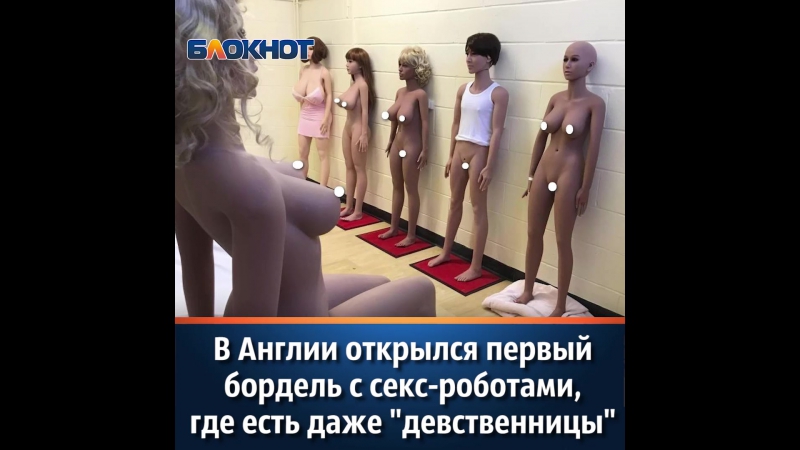 Бордель с секс роботами