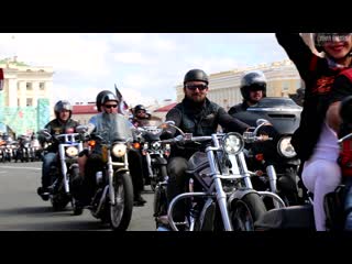 Harley days, st petersburg дворцовая площадь