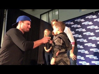 A little green arrow has a birthday invitation for @stephenamell! #hvff nynj