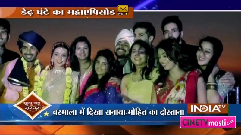 Sanaya aur mohit ki shaadi ki andekhi tasbir cinetvmasti com