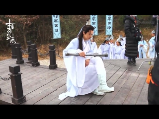 诛仙《青云志》幕后花絮李易峰测试膝跳反应 behind the scene li yifeng