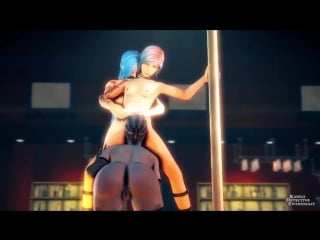 Jinx x chloe x liara league of legends sex, hentai, porn (league of legends, mass effect, life is strange sex) 720p