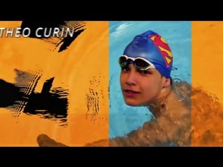 #vismonsport amandine et célian découvrent la natation avec théo curin у пацана не ни рук ни ног