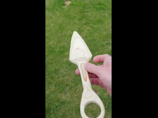 Not finished yet, but i made a wooden kunai