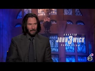 Keanu squirms when complimented