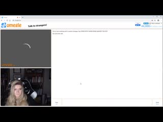 [natt] fake egirl goes on omegle! (voice trolling)