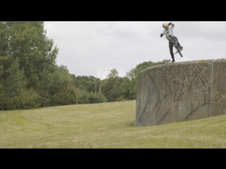 Red bull wallride session with kriss kyle