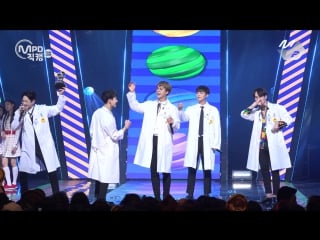 [mpd직캠 4k] 하이라이트 1위 앵콜 직캠 얼굴 찌푸리지 말아요 highlight fancam no 1 encore full ver @엠카운트다운 170406
