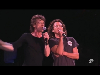 Rolling stones & eddie vedder of pearl jam wild horses ᴴᴰ (live)