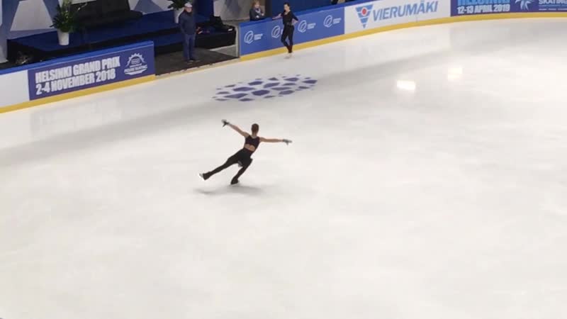Станислава константинова finlandia trophy 2018 тренироа пп
