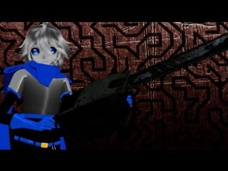 Mmd (undertale) chainsaw meme голубика с бензапилой