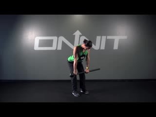 10 high hinge even row steel mace exercise