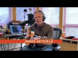 James hetfield turn the page from home 2020