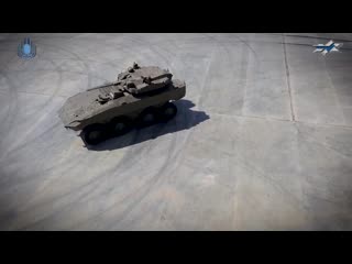 Watch the first wheeled eitan apc with a turret mounted gun