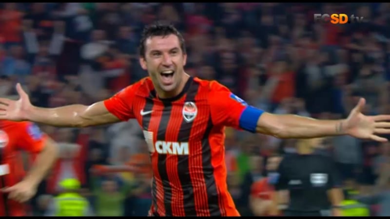 Шахтер днепр гол дарио срны (2012 год)