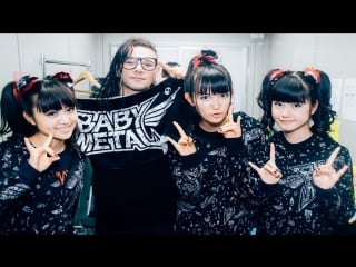 Babymetal & skrillex gimme choco!!
