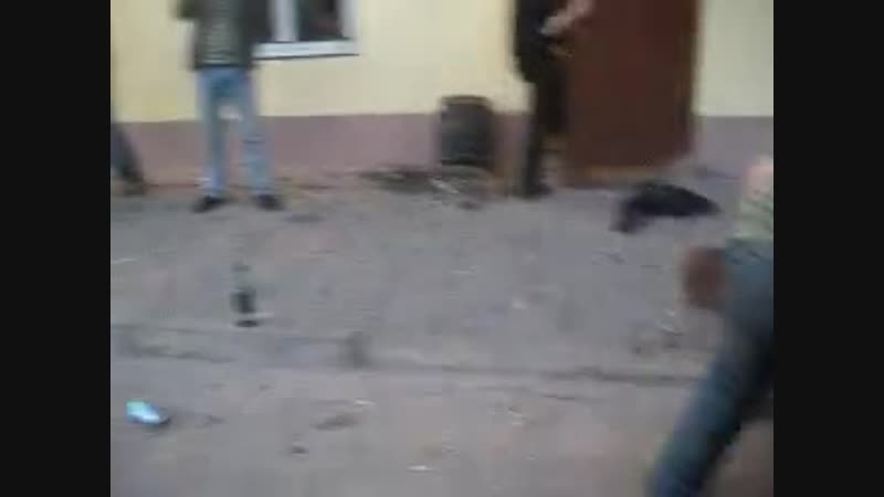 Драчка на улице