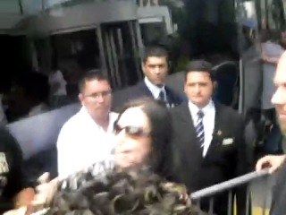 Amy lee no brasil hilton hotel (hora de dar tchau p)