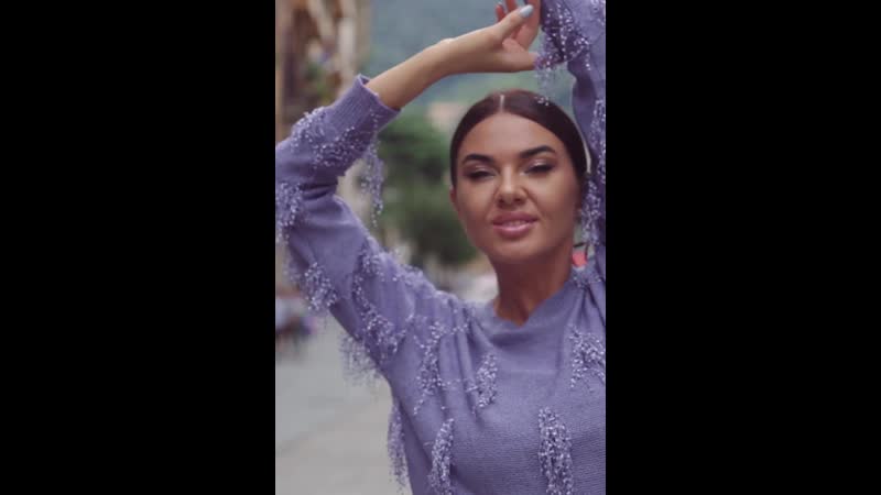 Джемпер с эффектным декором размер ун, цвет черный и лаванда бесплатная достаа