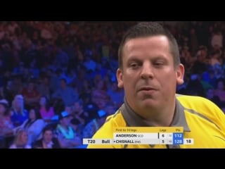 Gary anderson vs dave chisnall (champions league of darts 2017 group b)