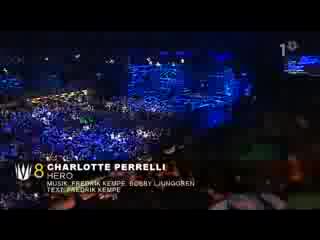 Charlotte perrelli hero swedish eurovision 2008 entry