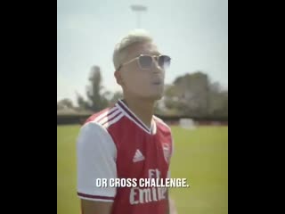 Video mesut özil confirms he, sead kolasinac shkodran mustafi lost a crossbar challenge bet to alexandre lacazette so they all h