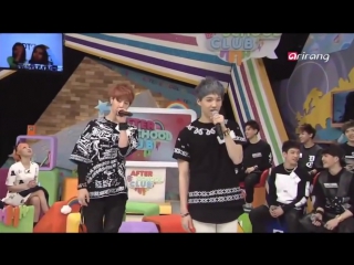 [markbum] 20140122 got7 mark and jb we all try @asc