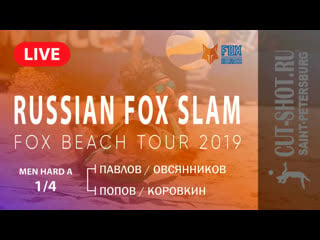 Men hard a 1/4 павлов/овсянников vs попов/короин russian fox slam |