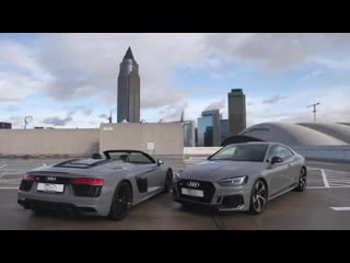 Dream nardo duo 2018 audi rs5 2018 audi r8 v10 spyder sound, launch and de