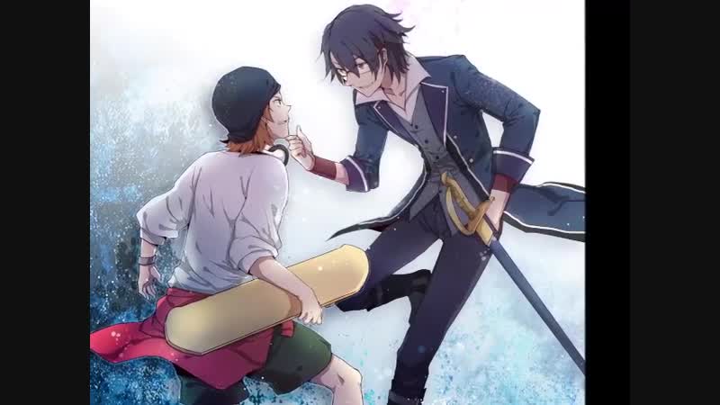 Misaki yata and fushimi, naruhiko