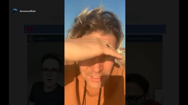 Live video eero the rasmus on instagram