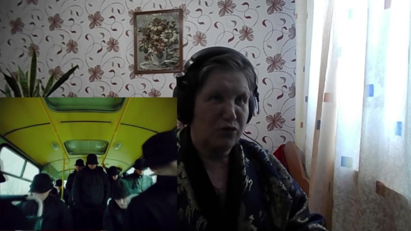 Бабуля смотрит клип грибы тает лед © видеожесть