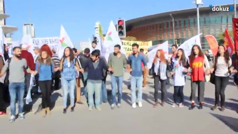 Взрыв в анкаре во время демонстрации