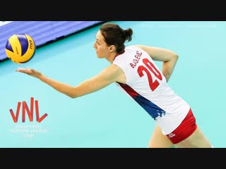 Top 10 crazy volleyball actions by jelena blagojevic womens vnl 2018