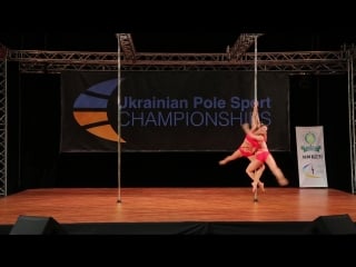 Ukrainian pole sport championships 2016 vakulenko inna, petrova olena, dnipropetrovsk