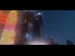 200501 chongqing twin towers light up f