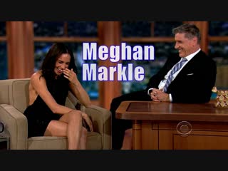 Meghan markle is charming fun with craig ferguson