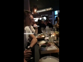 Alex høgh was at a dinner party with founder of about vintage, thomas andersen /