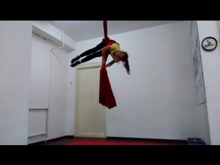 Aerial silk mint dance school обрыв на полотнах