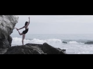 Vinyasa yoga beautiful beach yoga ft callan polmer