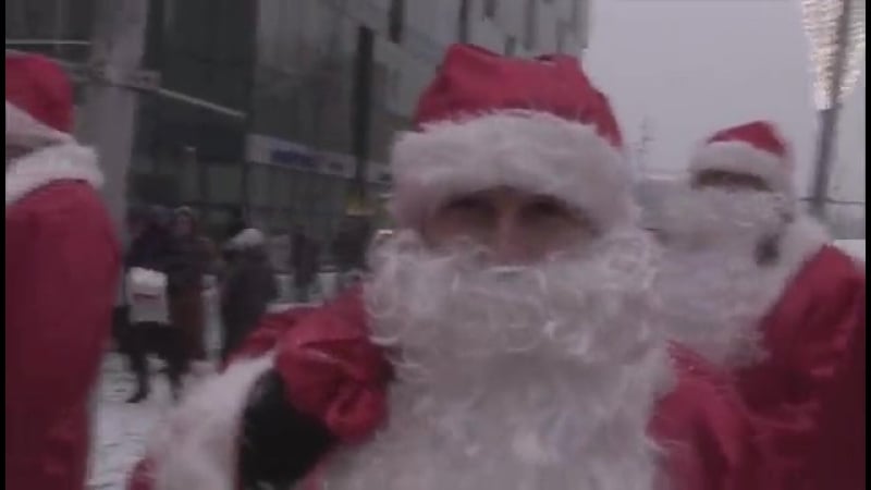 Метрополис захвачен бандой дедов морозов