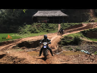 Make potholes comfortable and smooth? that's the feeling you have when you ride dirtbikes on our vietnam motorbike tours