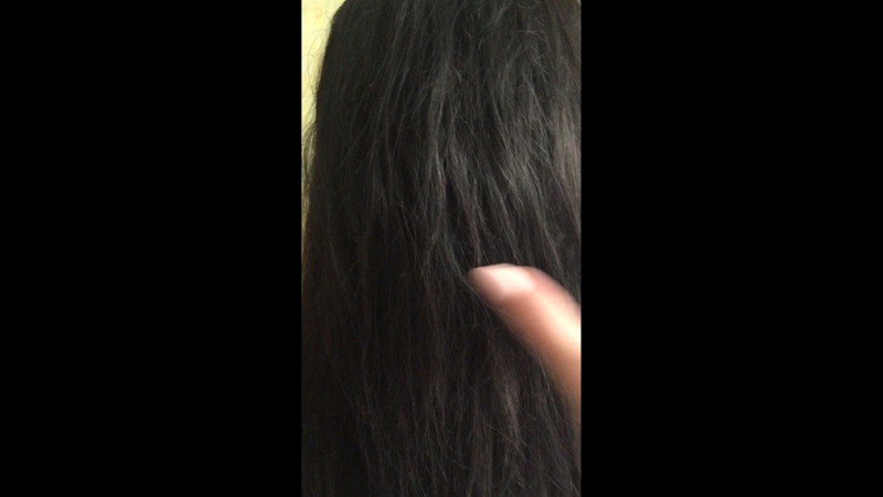 Волосы до кератина