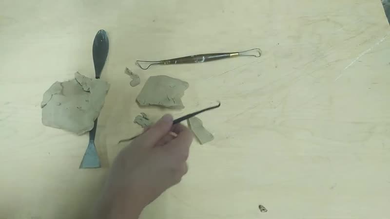 [fritz hoppe] learn to sculpt my favorite clay sculpting tools