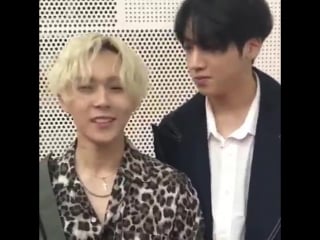 171017 cecikorea's instagram update video of pentagon edawn and wooseok