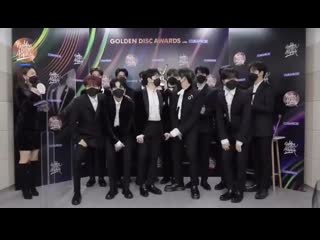 [210110] treasure backstage interview golden disc awards