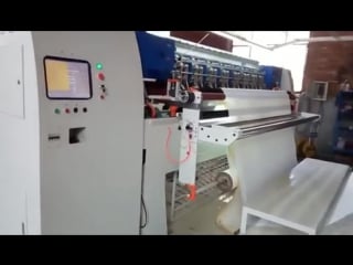 Quilting machine to make mattress