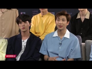 180517 bts on their favorite body parts & their fan organized purple ribbon army | access