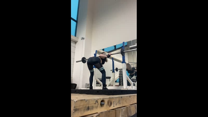 Наклоны со штангой (good morning)
