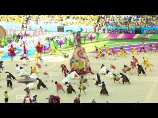 Церемонія відкриття чемпіонату світу 2014 в бразилії (hd)